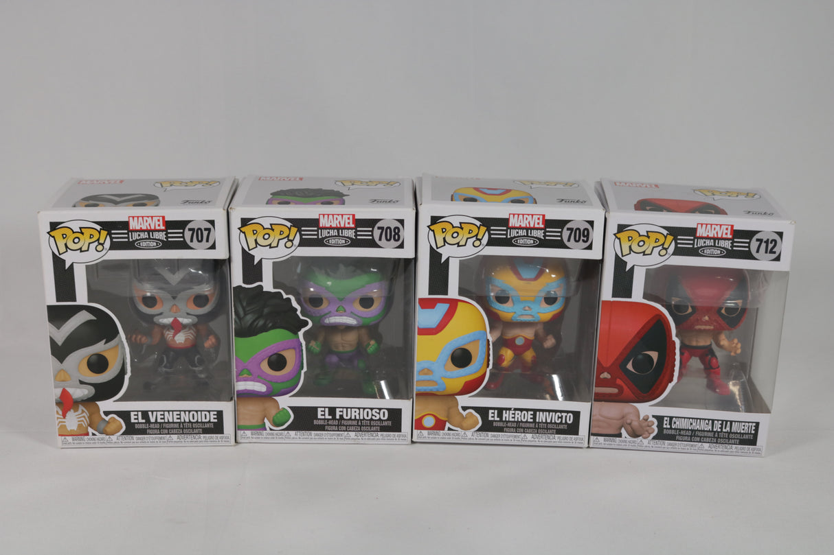 Marvel Lucha Libre Funko Pop! Vinyl Figure Bundle