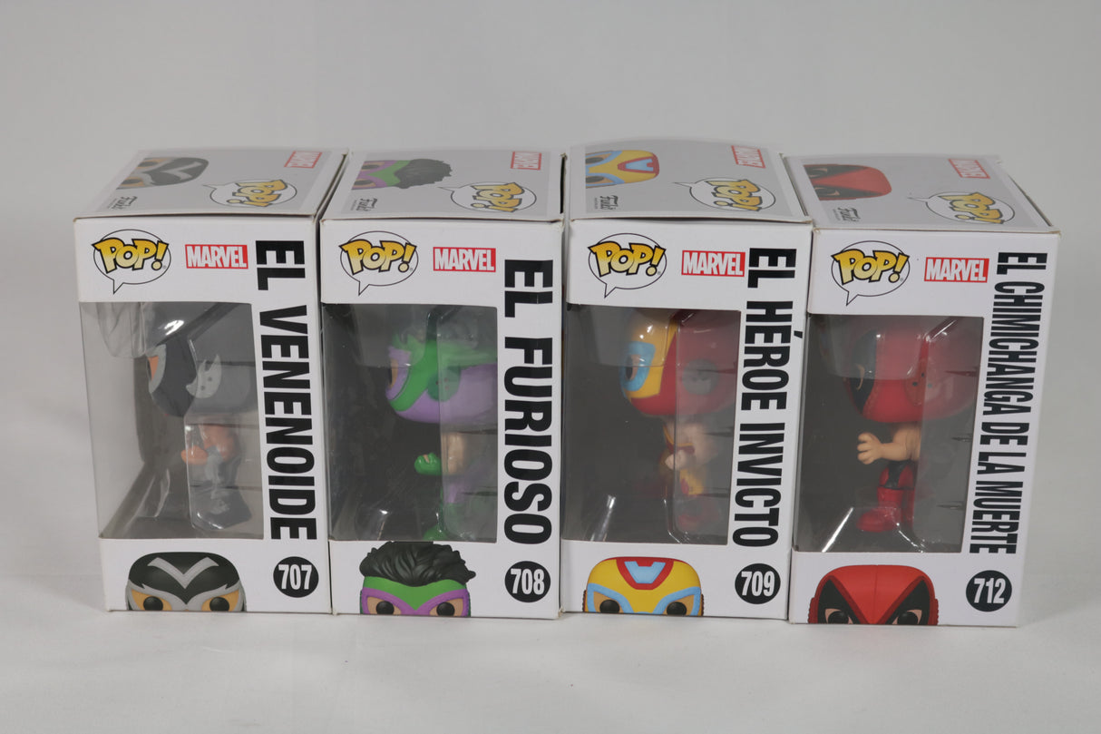 Marvel Lucha Libre Funko Pop! Vinyl Figure Bundle