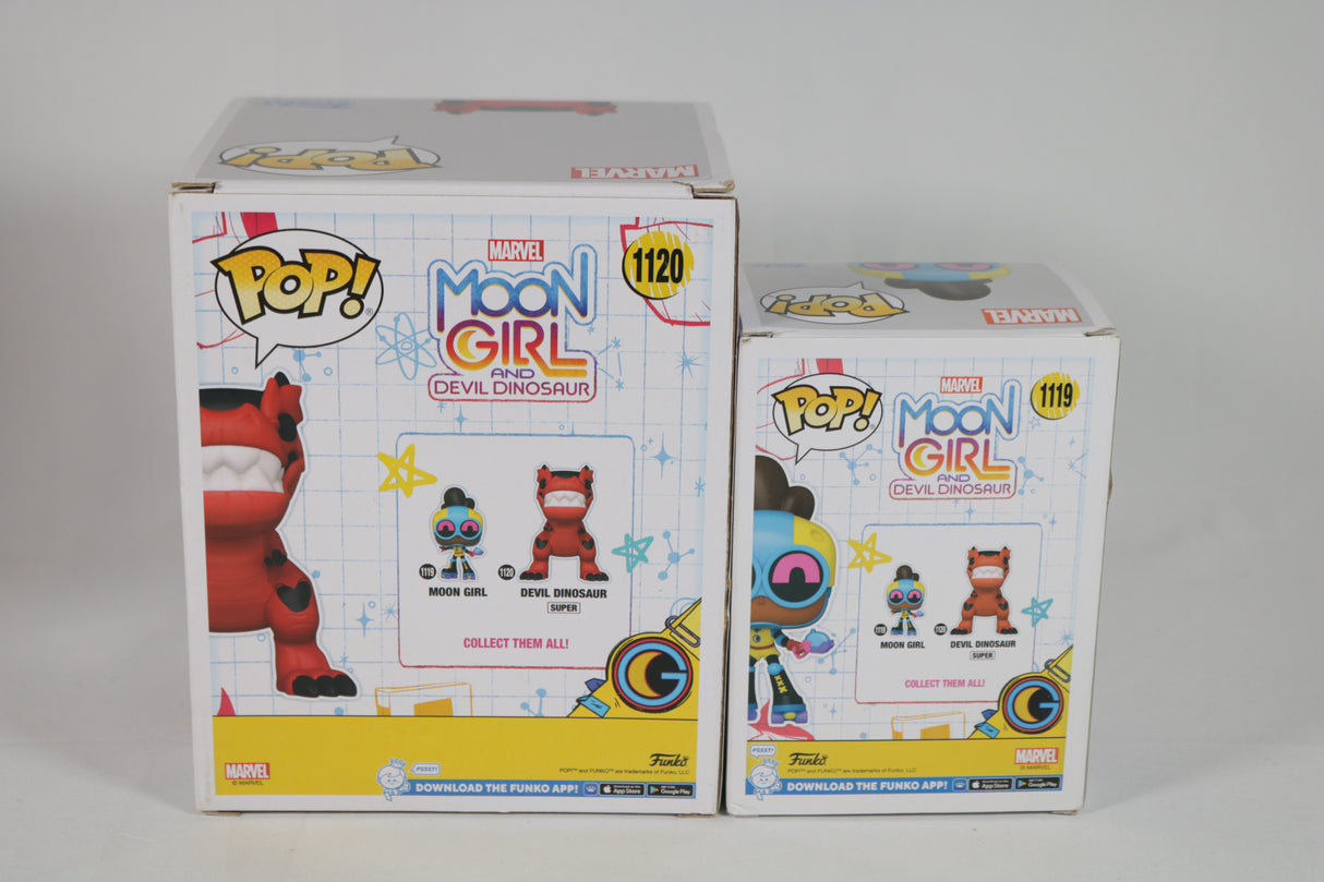 Moon Girl And Devil Dinosaur Funko Pop! Vinyl Figure Set