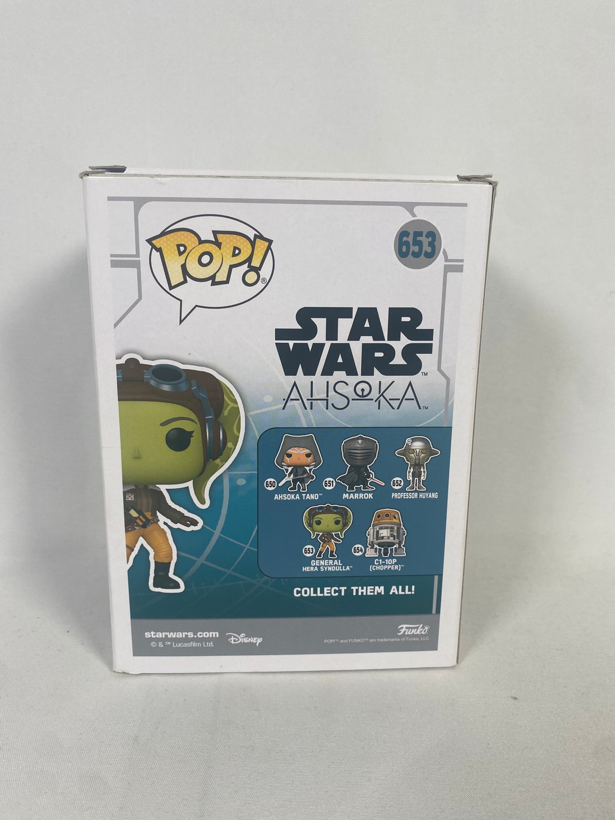 Star Wars General Hera Syndulla Funko Pop! Vinyl Figure #653