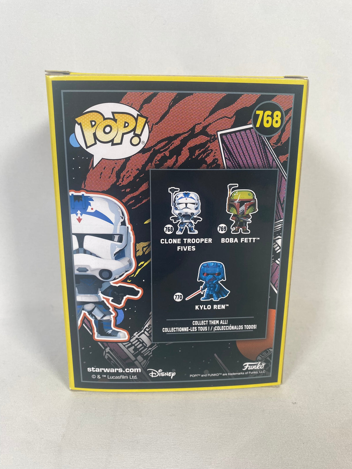 Star Wars Clone Trooper Fives #768 Funko Pop! Vinyl Figure #768