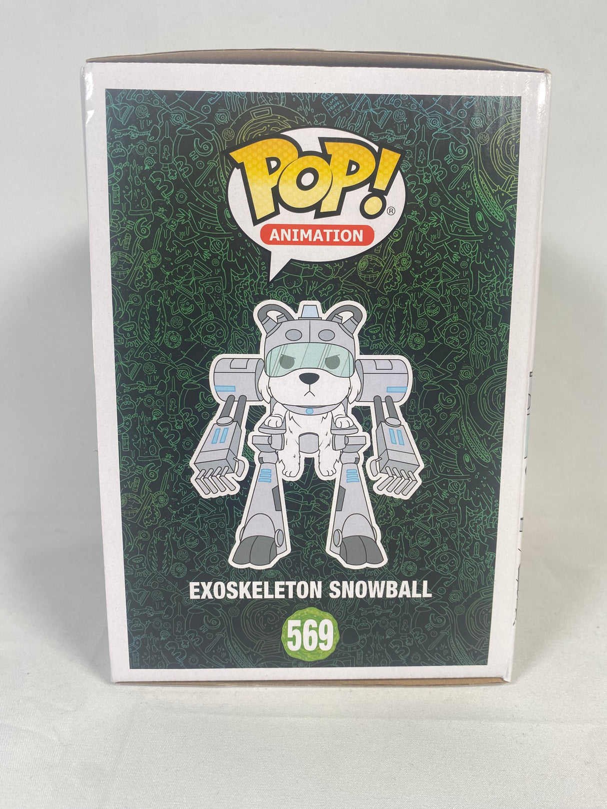 Rick And Morty Exoskeleton Snowball Funko Pop! Vinyl Figure #569