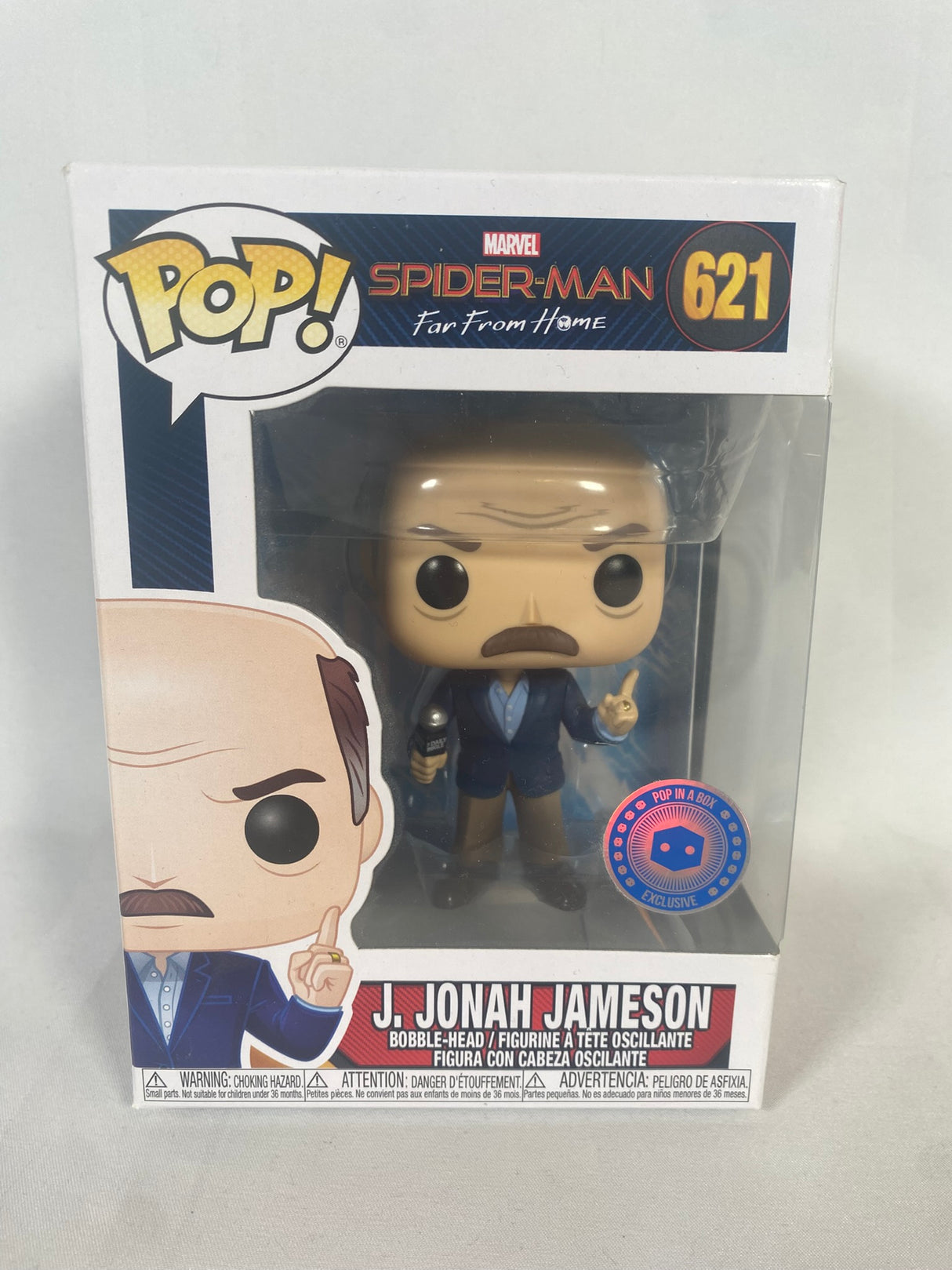 Spider-Man J. Jonah Jameson Funko Pop! Vinyl Figure #621
