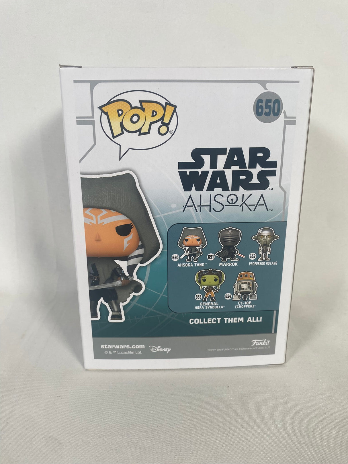 Star Wars Ahsoka Tano Funko Pop! Vinyl Figure #650