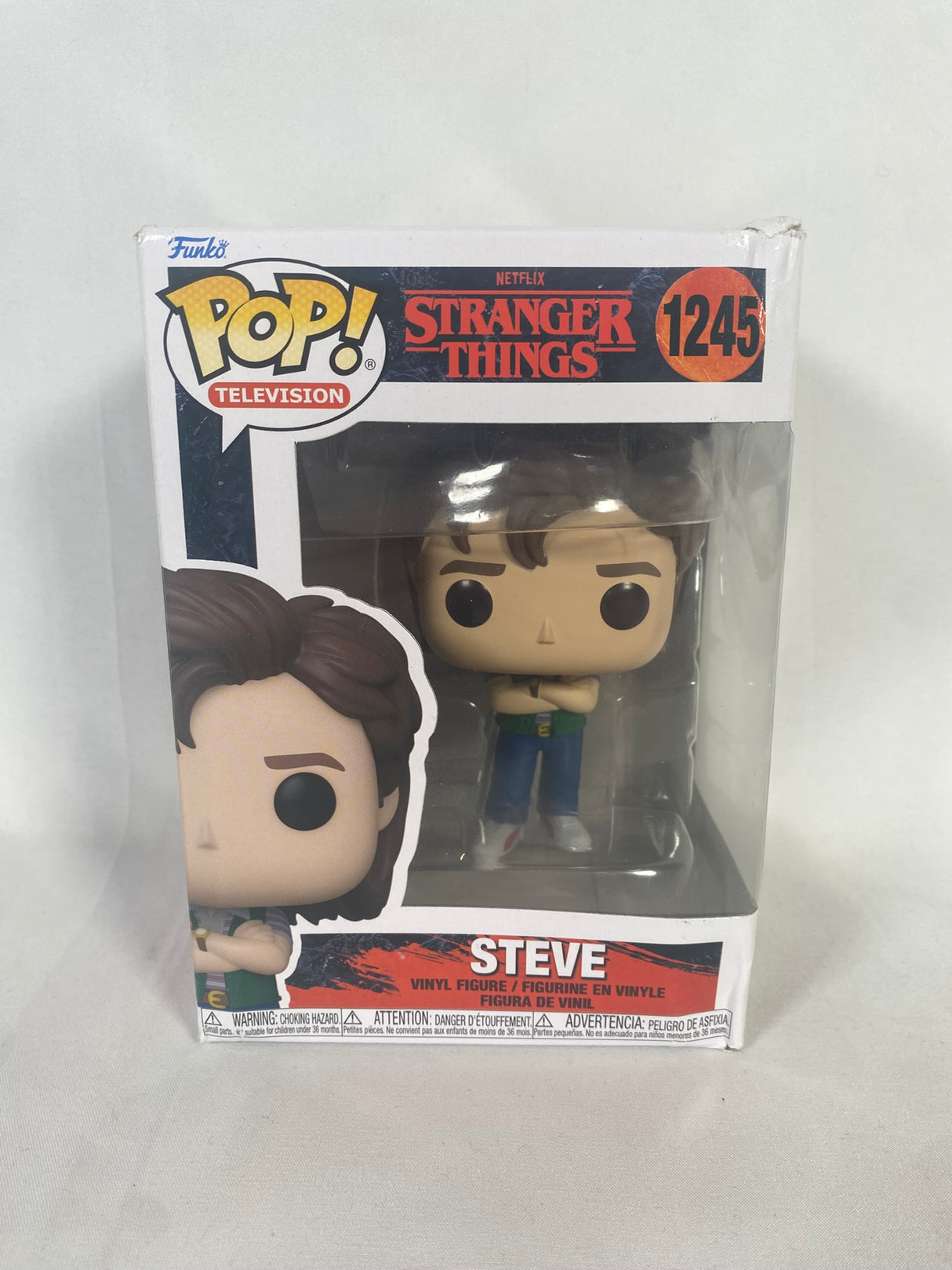 Stranger Things Steve Funko Pop! Vinyl Figure #1245