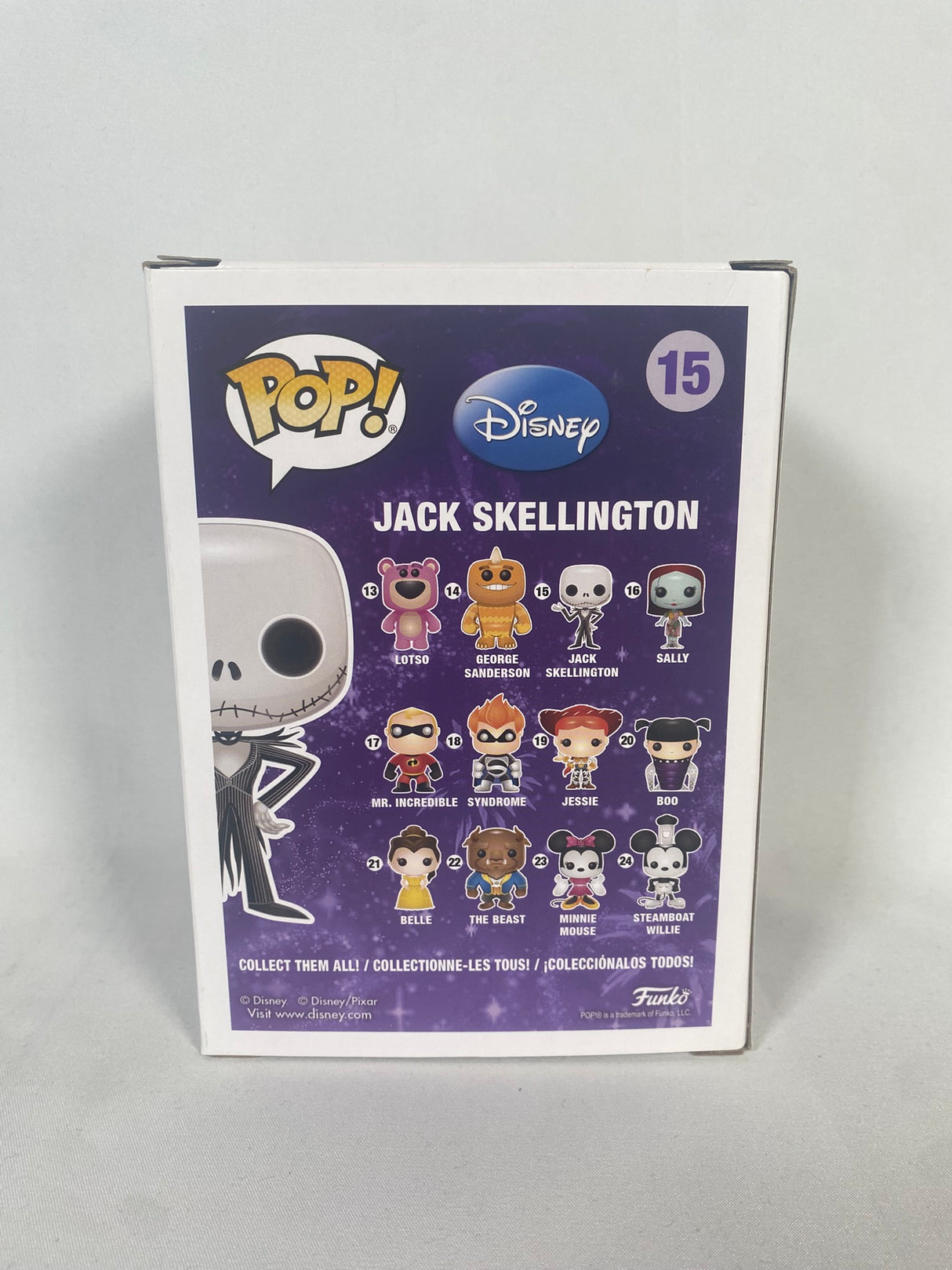 Disney Jack Skellington Funko Pop! Vinyl Figure #15