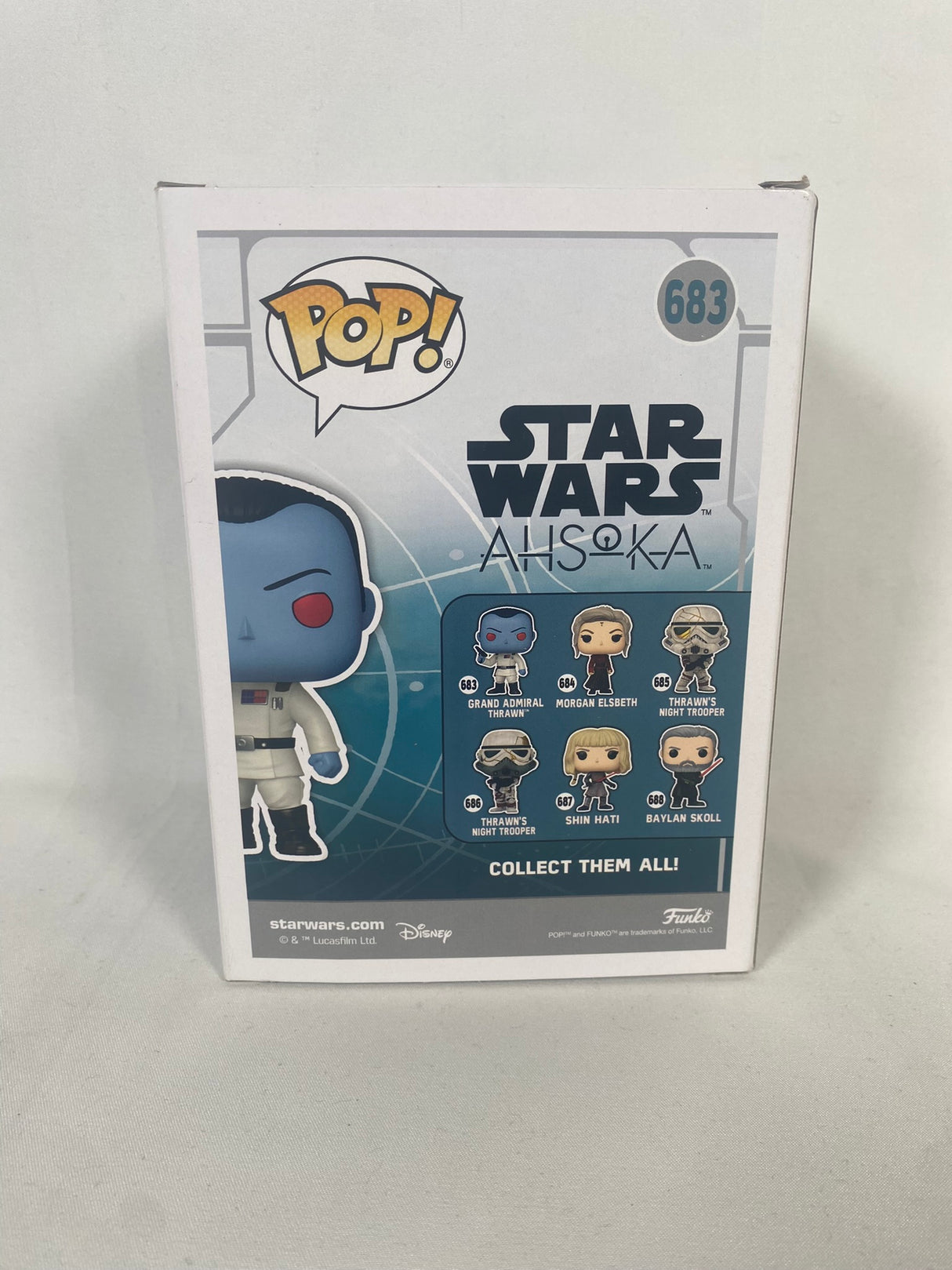 Star Wars Grand Admiral Thrawn Funko Pop! Vinyl Figure #683