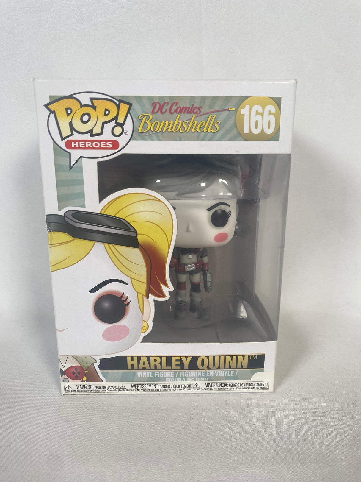 DC Bomics Bombshells Harley Quinn Funko Pop! Vinyl Figure #166