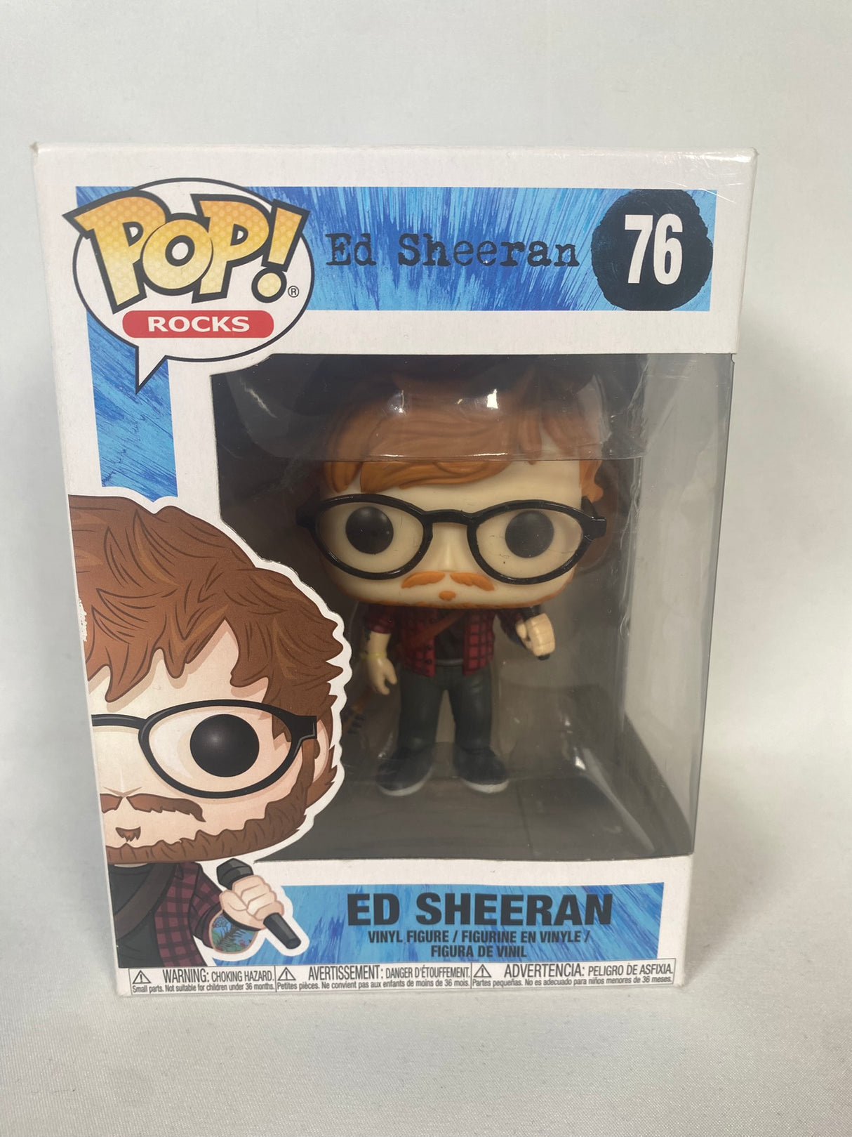 Ed Sheeran Funko Pop! Vinyl Figure #76