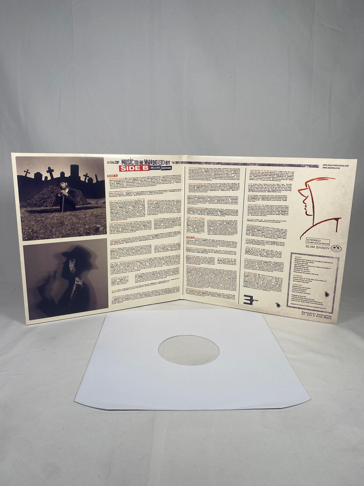 Eminem Music to be Murdered By Side B Deluxe Edition Red Coloured Vinyl Record 4x LP