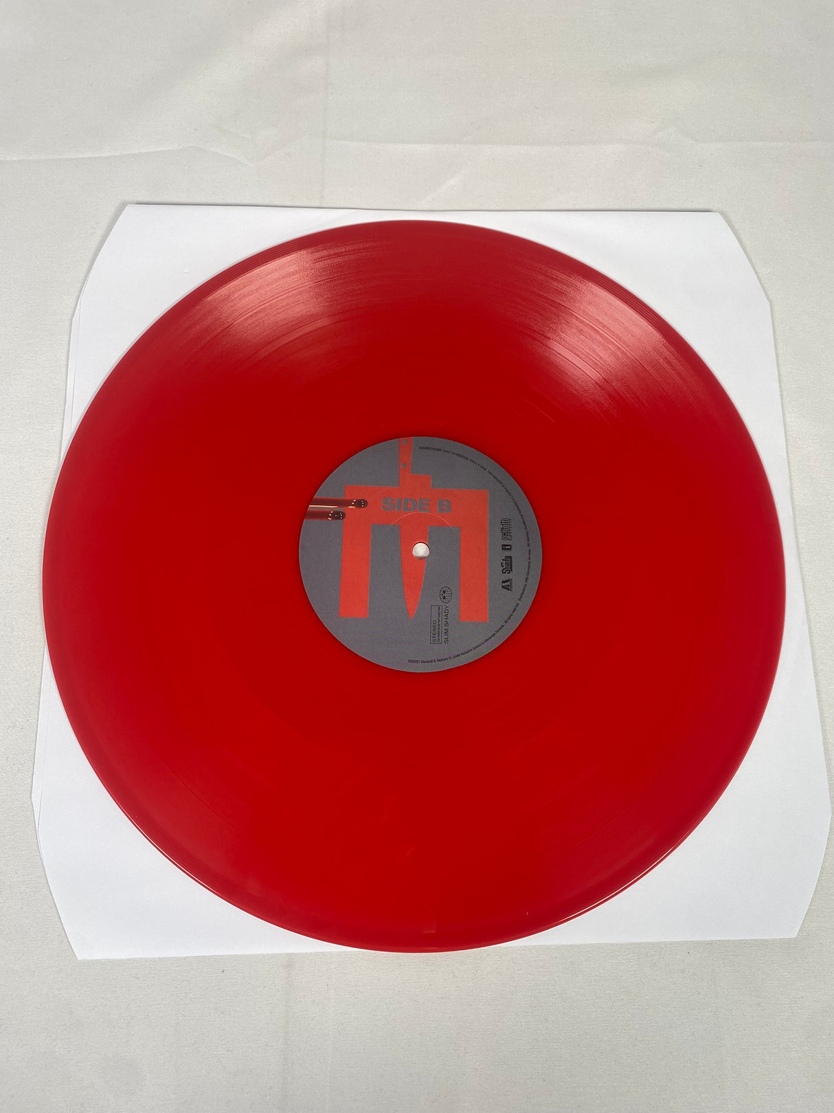 Eminem Music to be Murdered By Side B Deluxe Edition Red Coloured Vinyl Record 4x LP