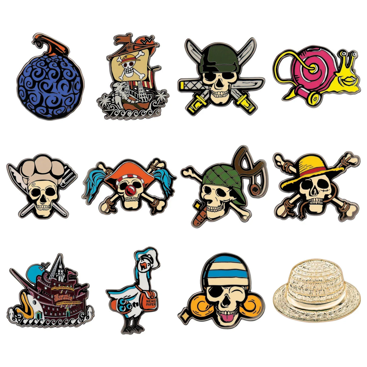 One Piece (Netflix) Mystery Pin Badge Blind Box