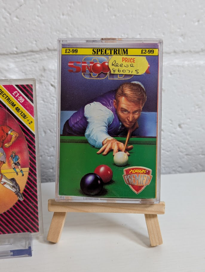 European 5-A-Side, Steve Davis Snooker & 3D Snooker ZX Spectrum Video Game 3-Pack Bundle