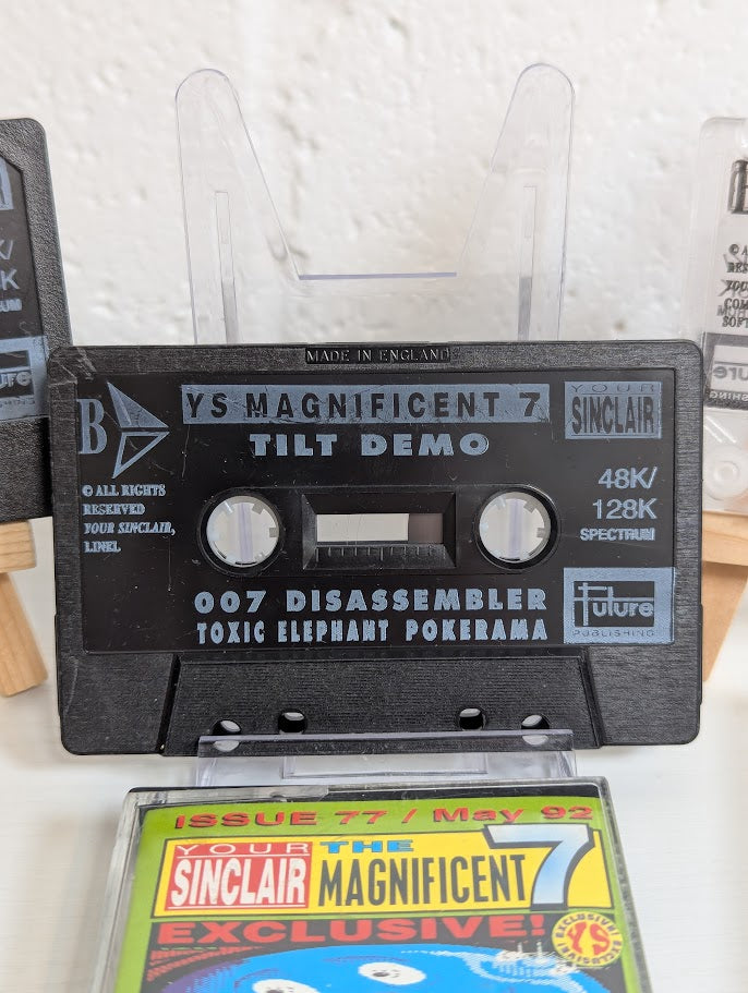 Your Sinclair Demo Tape ZX Spectrum Video Game 3-Pack Bundle