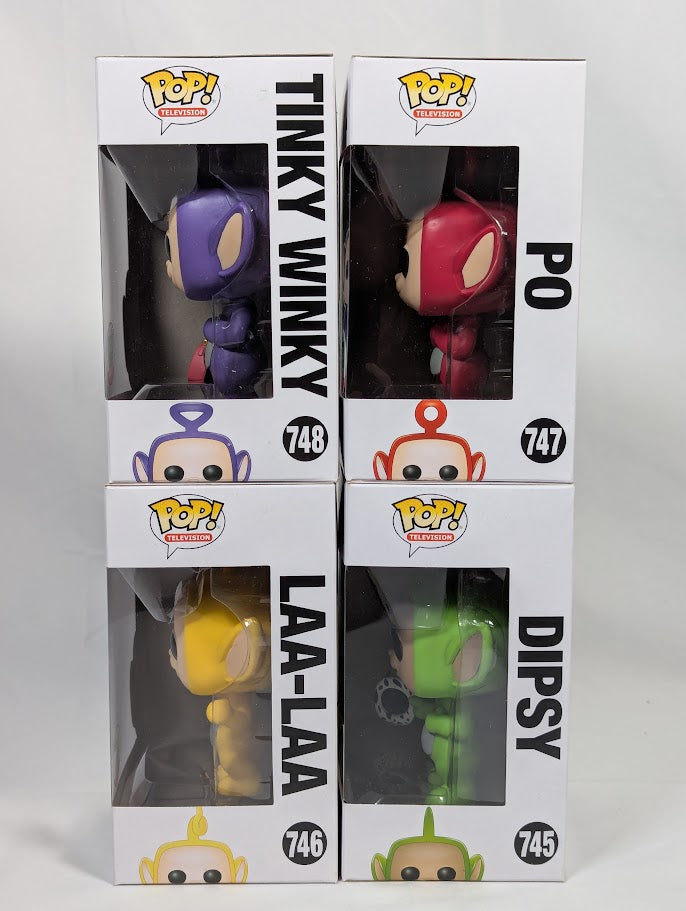 Teletubbies Tinky Winky, Dipsy, Laa-Laa & Po Funko Pop! Vinyl Figure 4-Pack