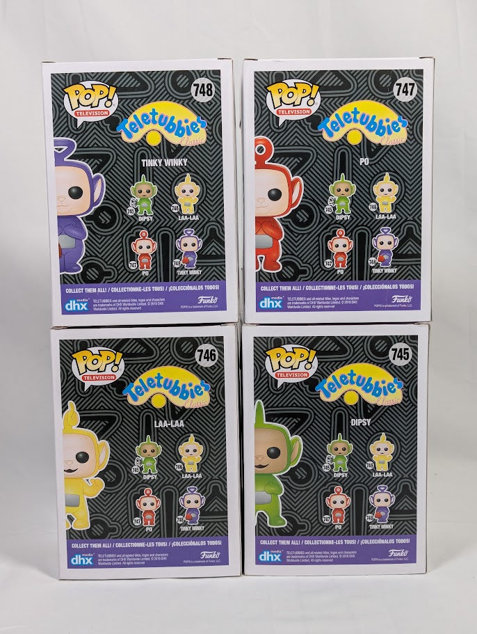 Teletubbies Tinky Winky, Dipsy, Laa-Laa & Po Funko Pop! Vinyl Figure 4-Pack