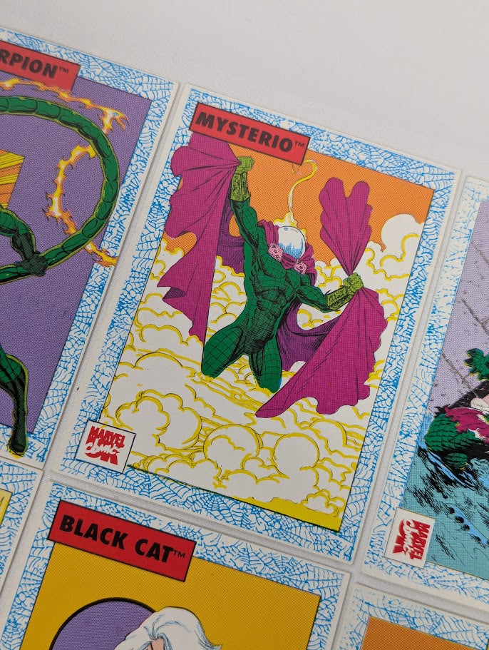 Marvel Comics Exploits of Spider-Man 1992 Issues 1 - 32 and 12 Rare Trading Cards