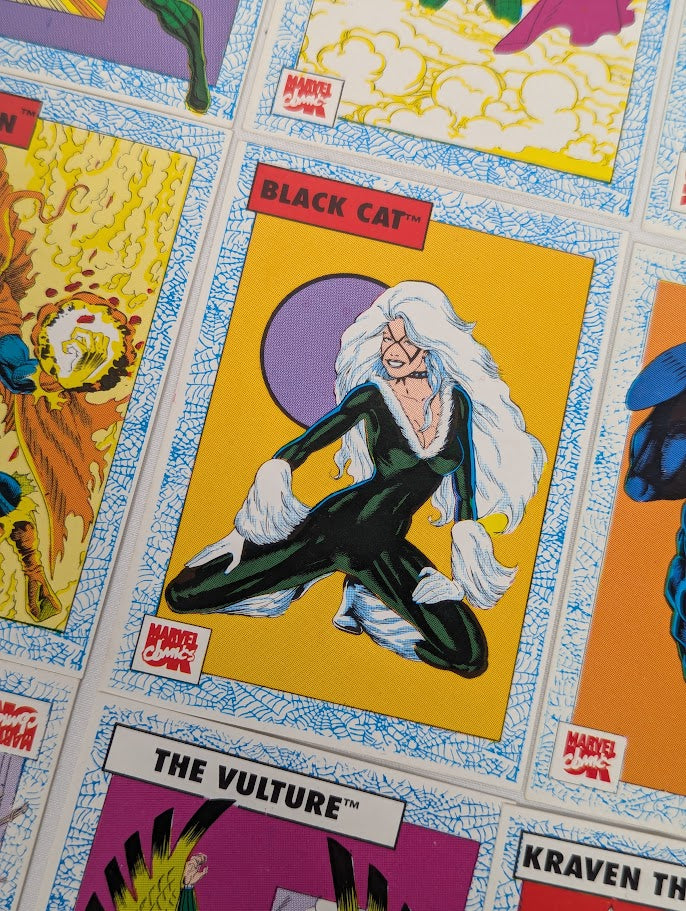 Marvel Comics Exploits of Spider-Man 1992 Issues 1 - 32 and 12 Rare Trading Cards