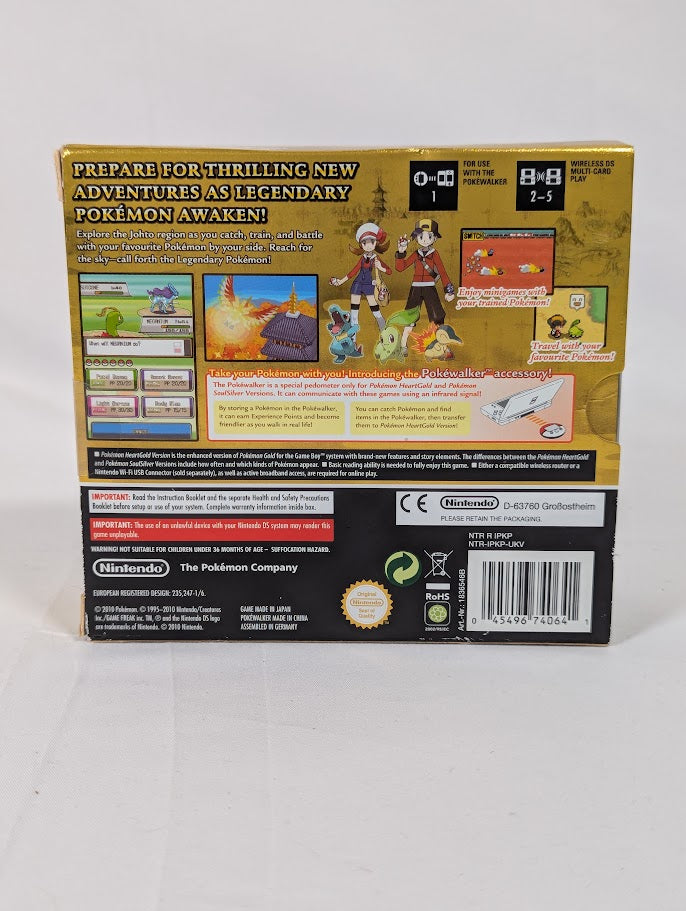 Pokemon Heart Gold Nintendo DS (Complete)