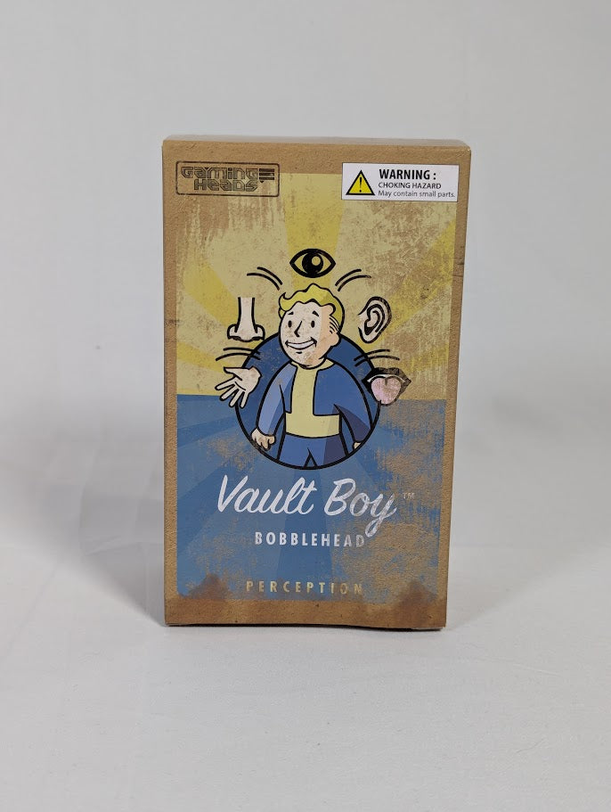 Fallout Vault Boy Charisma & Perception Bobblehead Figure Set of 2