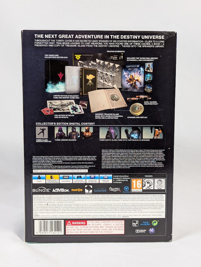Destiny The Taken King Collectors Edition PS4 (Complete)