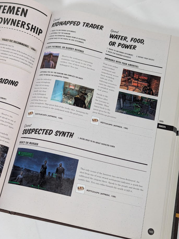 Fallout 4 Vault Dwellers Survival Guide Collector's Edition Book