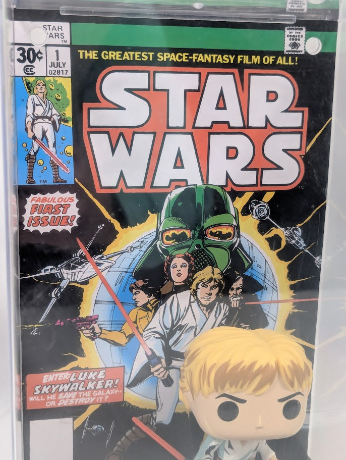 Star Wars Luke Skywalker Funko Pop! Comic Cover #01