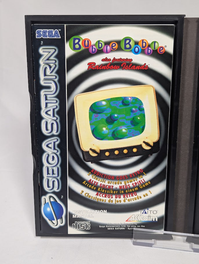 Bubble Bobble also featuring Rainbow Islands Sega Saturn