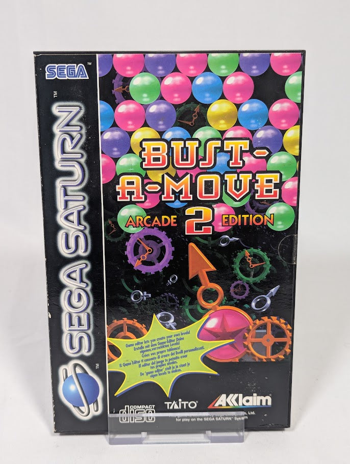 Bust-a-Move 2 (Puzzle Bobble 2) Sega Saturn