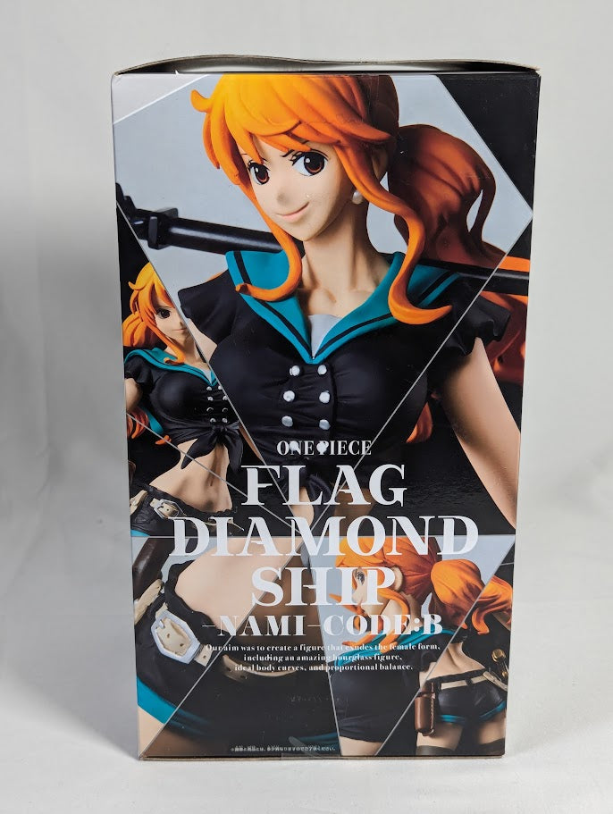 One Piece Nami Flag Diamond Ship Statue