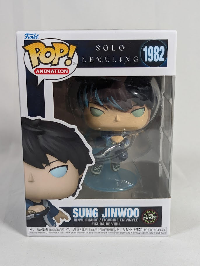 Solo Leveling Sung Jinwoo (Chase) Funko Pop! Vinyl Figure #1982