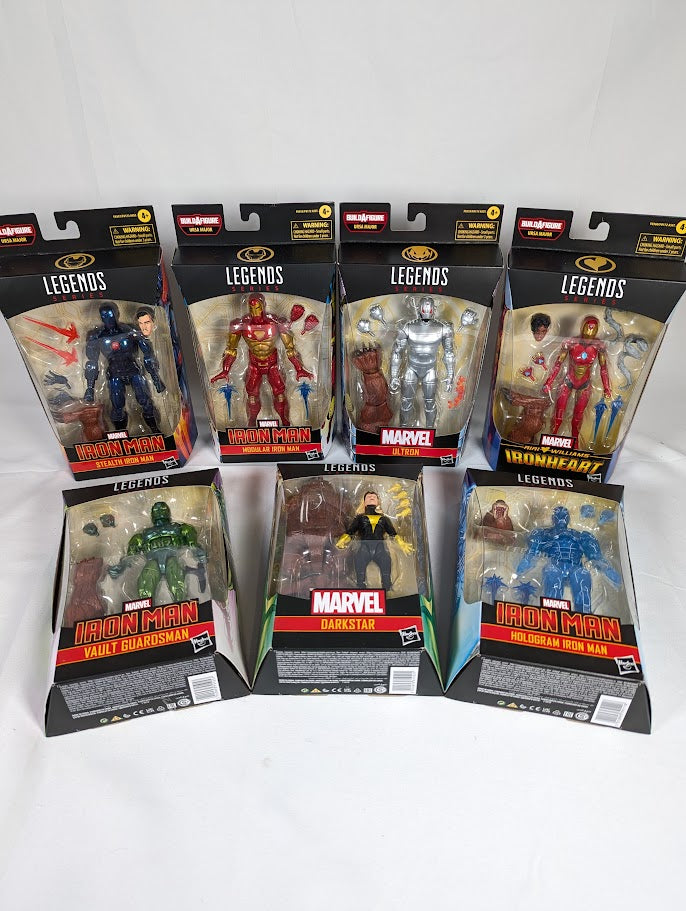 Marvel Legends Ursa Major Build a Figure Complete Set of Action Figures