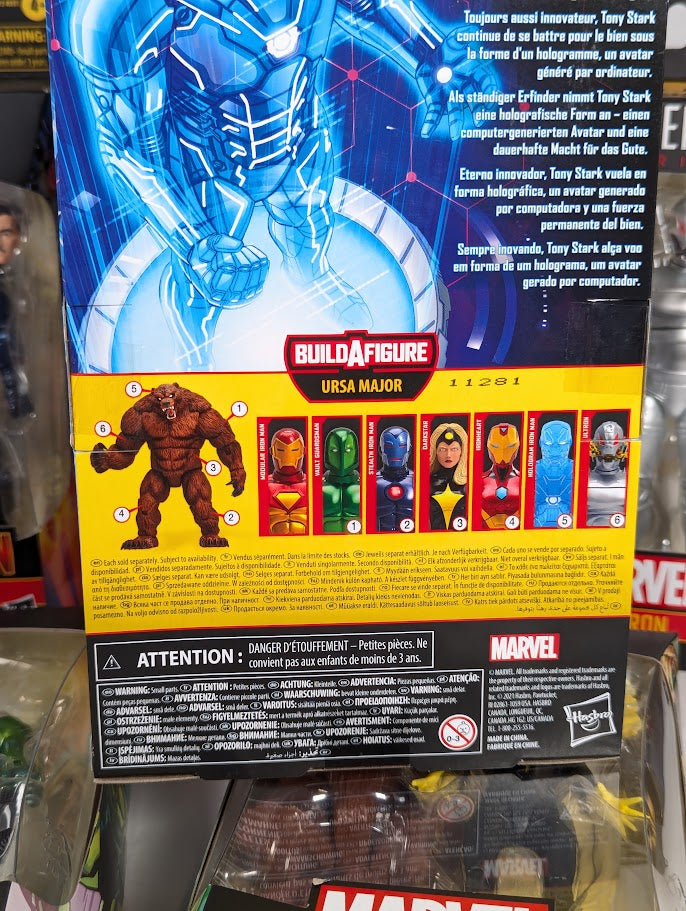 Marvel Legends Ursa Major Build a Figure Complete Set of Action Figures