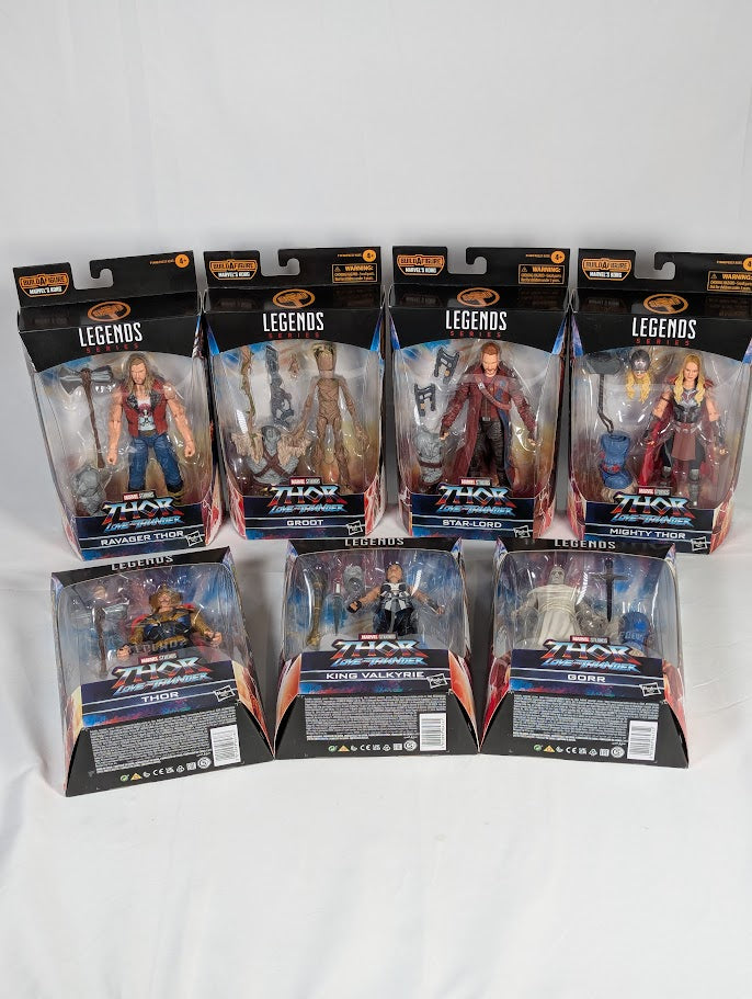 Marvel Legends Korg Build a Figure Complete Set of Action Figures