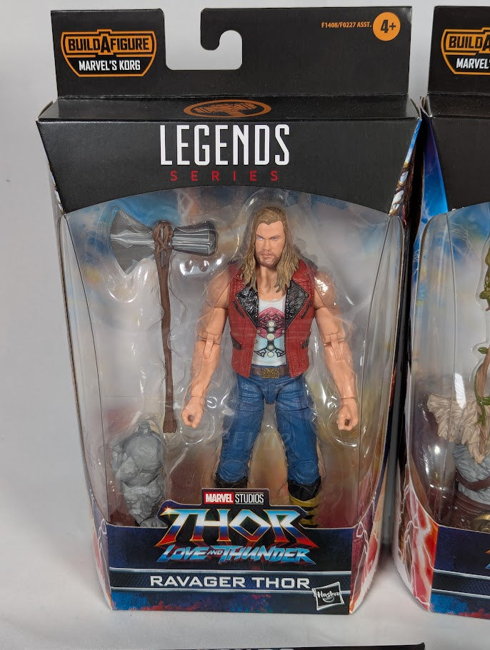 Marvel Legends Korg Build a Figure Complete Set of Action Figures