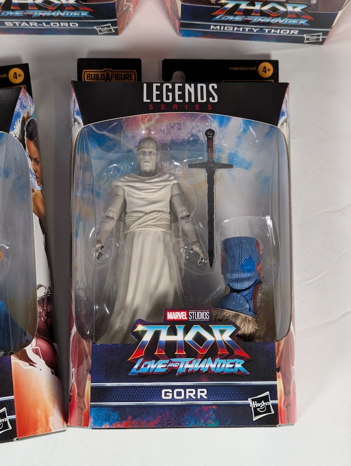 Marvel Legends Korg Build a Figure Complete Set of Action Figures