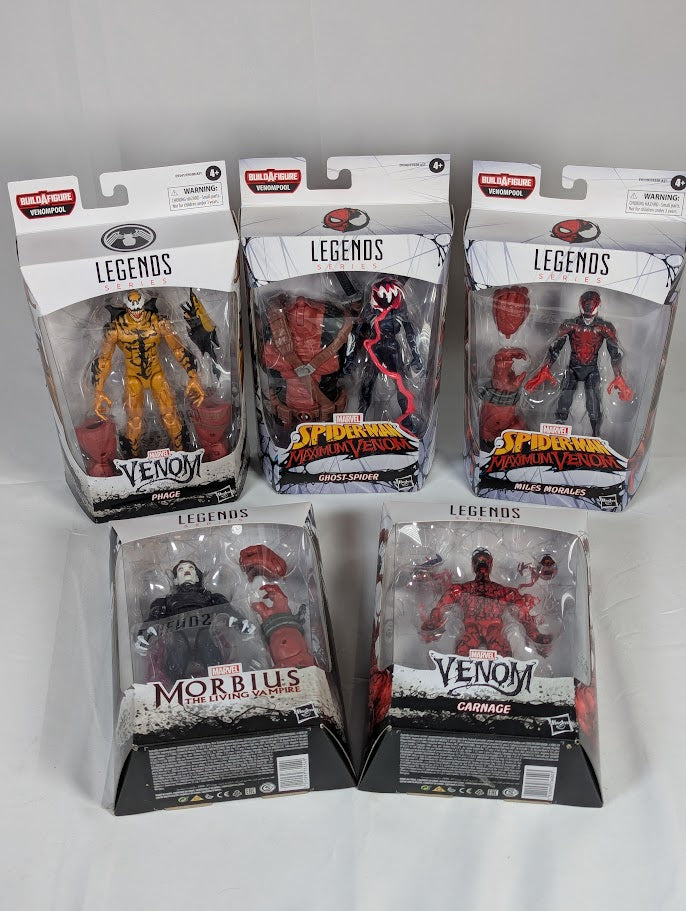 Marvel Legends Venompool Build a Figure Complete Set of Action Figures