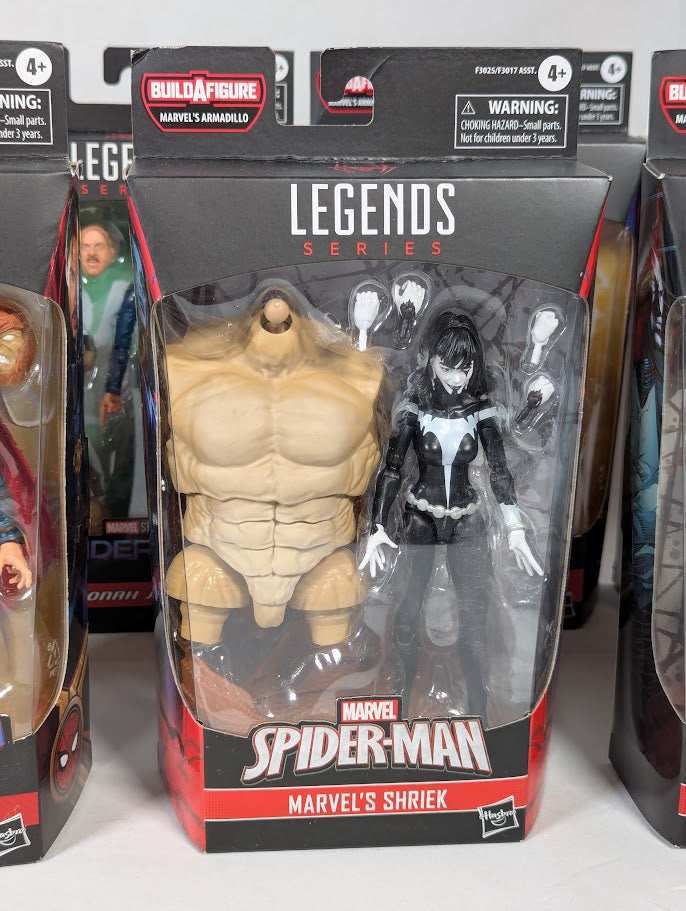 Marvel Legends Armadillo Build a Figure Complete Set of Action Figures