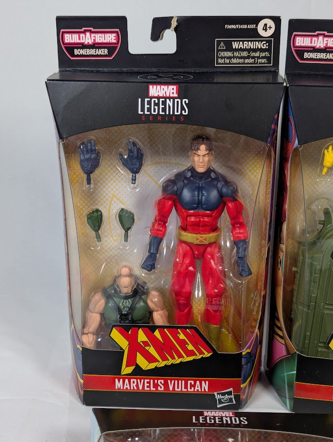 Marvel Legends Bonebreaker Build a Figure Complete Set of Action Figures