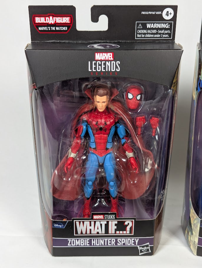 Marvel Legends The Watcher Build a Figure Complete Set of Action Figures (Missing Bonus Zombie Captain America Figure)