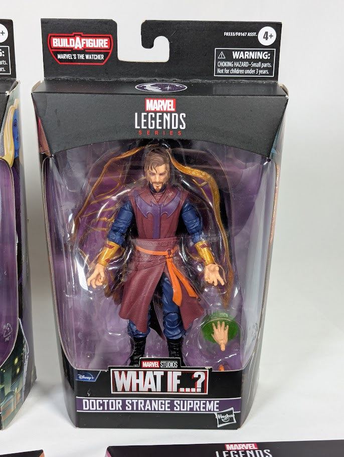 Marvel Legends The Watcher Build a Figure Complete Set of Action Figures (Missing Bonus Zombie Captain America Figure)