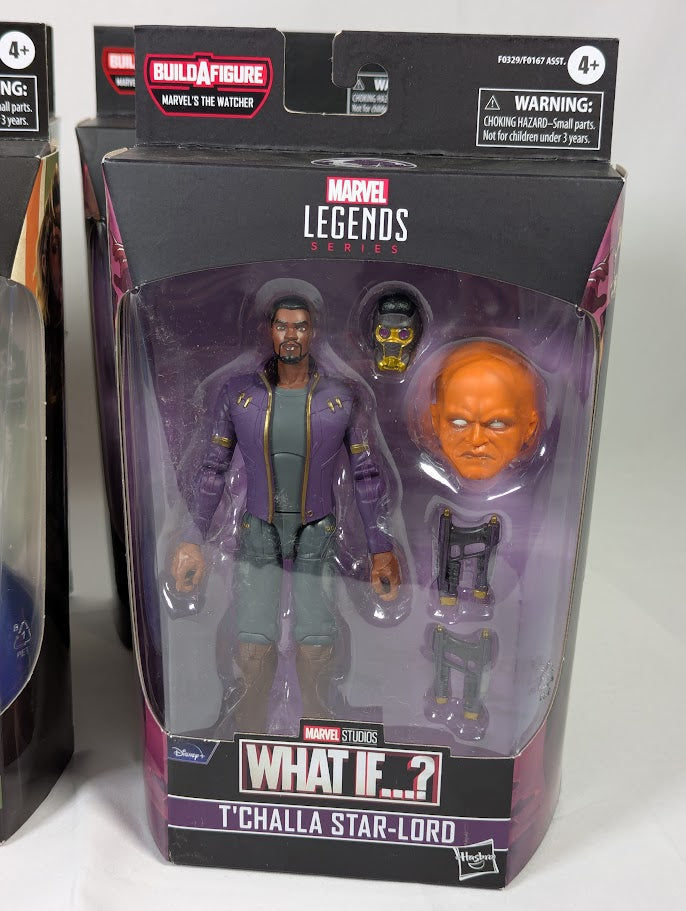 Marvel Legends The Watcher Build a Figure Complete Set of Action Figures (Missing Bonus Zombie Captain America Figure)