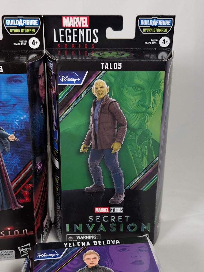 Marvel Legends Hydra Stomper Build a Figure Complete Set of Action Figures