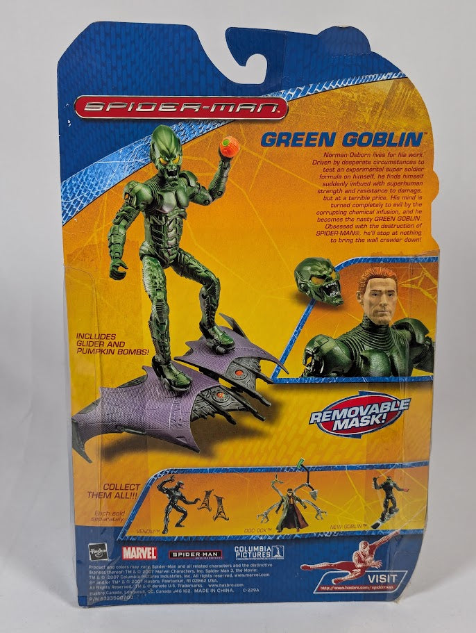 Spider-Man Green Goblin 2007 Hasbro Action Figure