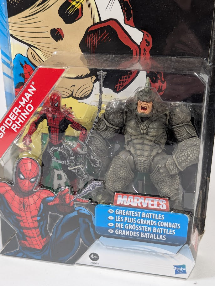 Marvel Universe Spider-Man & Rhino 2012 Hasbro Action Figure