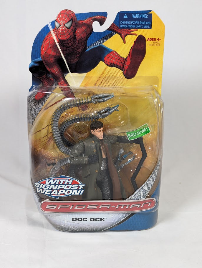 Spider-Man 3 Doc Ock With Signpost Weapon 2007 Hasbro Action Figure