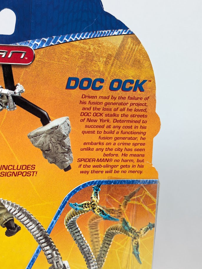 Spider-Man 3 Doc Ock With Signpost Weapon 2007 Hasbro Action Figure