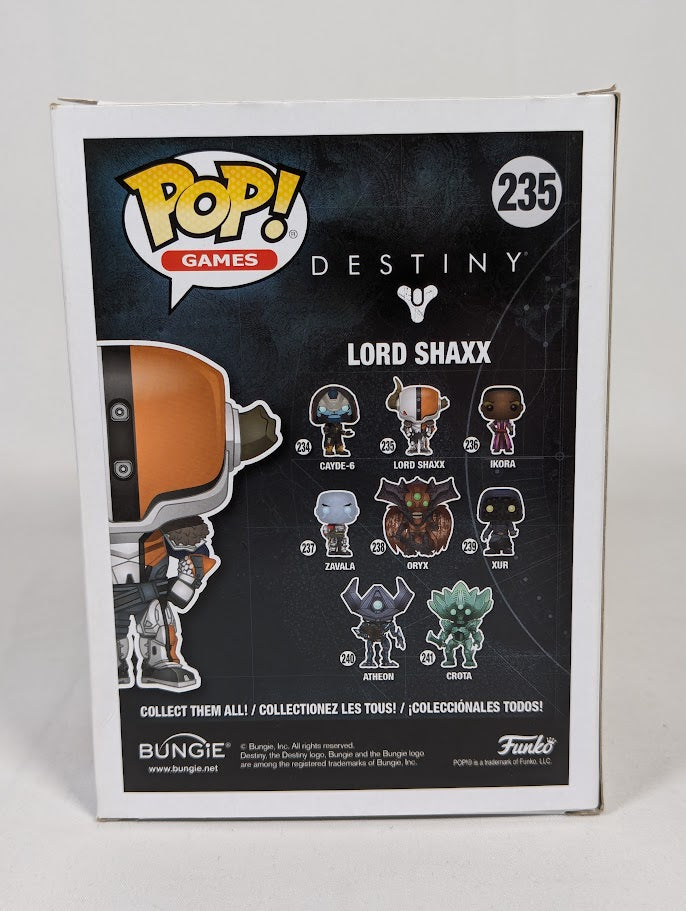 Destiny Lord Shaxx Funko Pop! Vinyl Figure #235