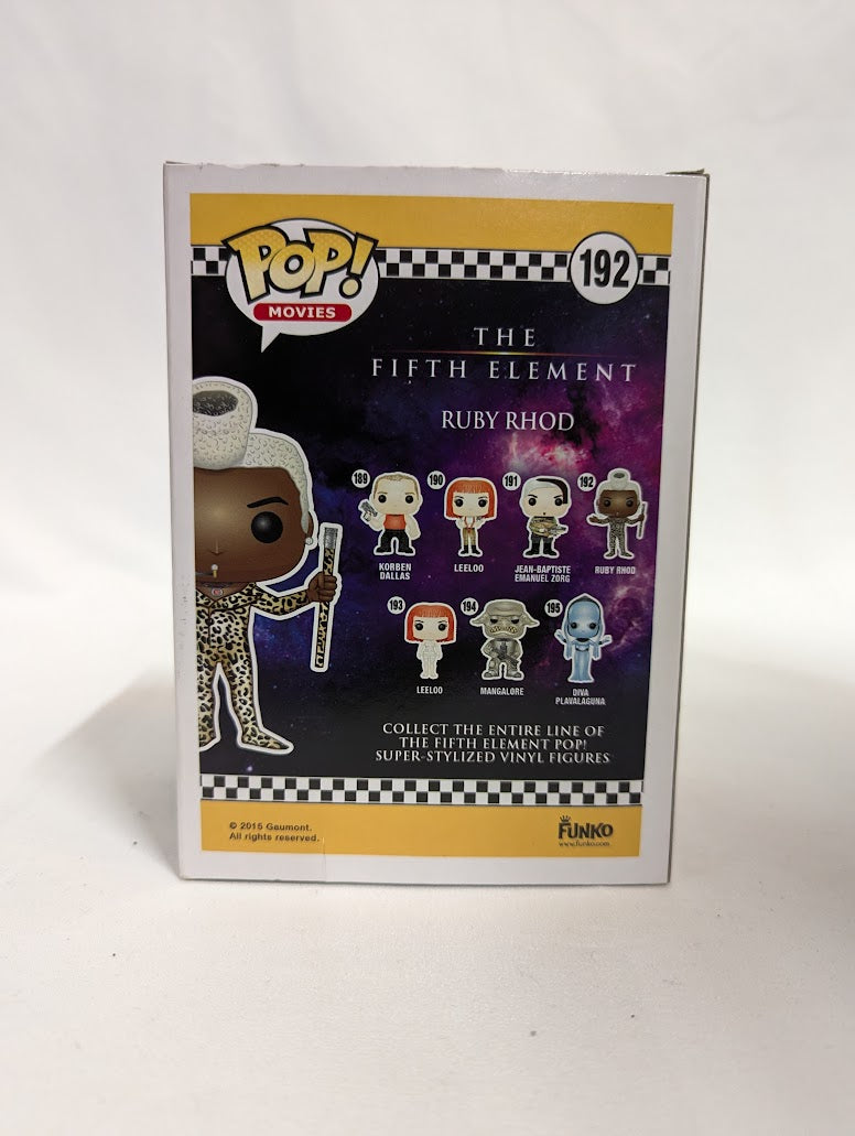 The Fifth Element Ruby Rhod Funko Pop! Vinyl Figure #192