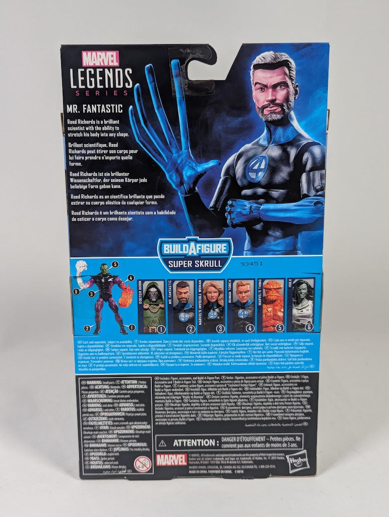 Marvel Legends Fantastic Four Mr Fantastic 2019 Hasbro Action Figure